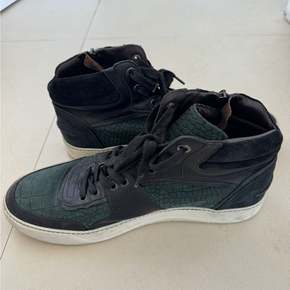 Lanvin Multi-Color Leather High Tops in good condition - Picture 8 of 9